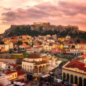 Excursão pela cidade de Atenas e visita à Acrópole